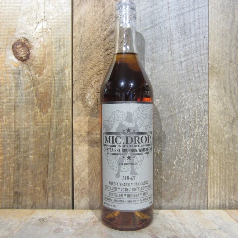 MicDrop4YearBarrelProofBourbon750ml