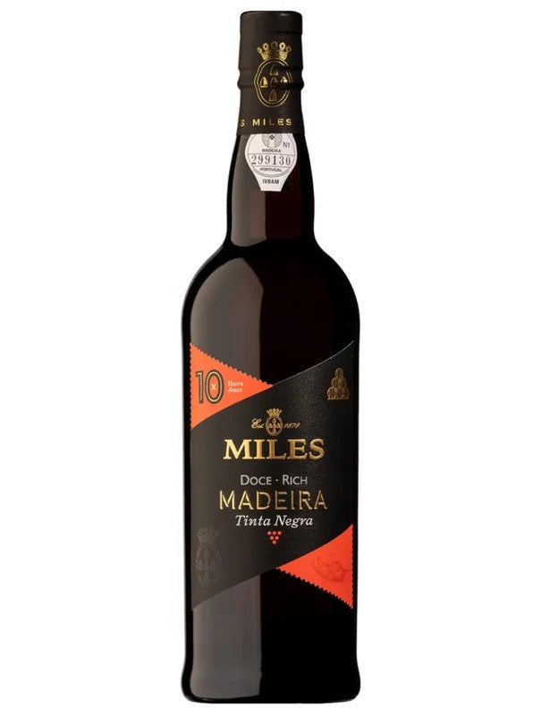 MilesMadeira–10YearsDolceRichTintaNegra75cl.19%