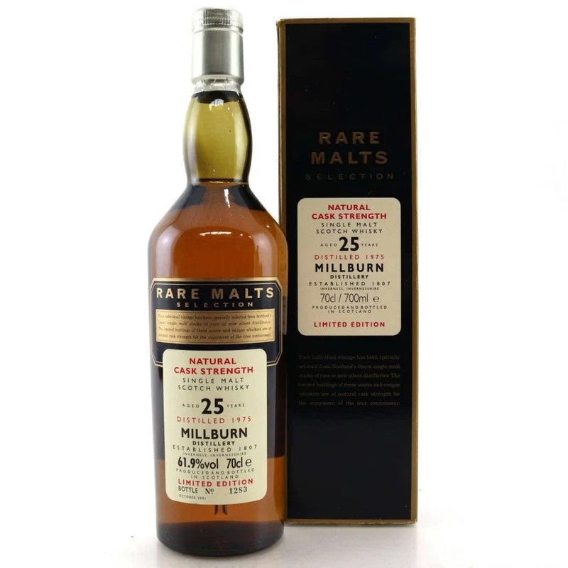 Millburn1975RareMalt25YearOld(70CL,61.9%Vol.)