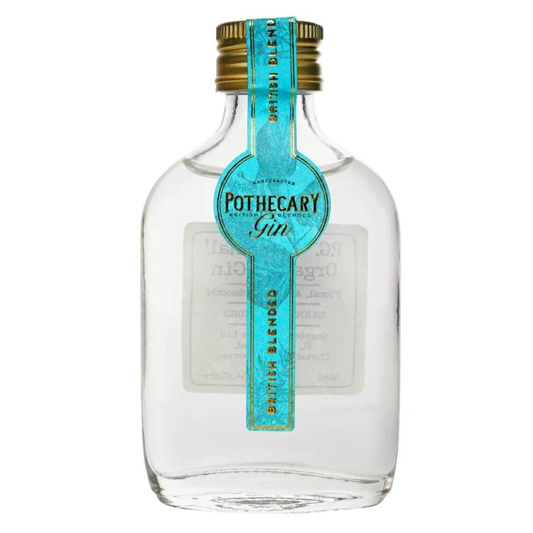 Miniatureginbottle50mlofPothecaryGin‘Original’
