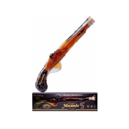 Mocambo10YearOldMexicanRuminGlassBuccaneerPistol20cl(40%ABV)