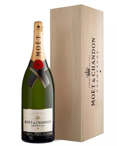 Moet&ChandonChampagneJeroboam300clinWoodenGiftbox