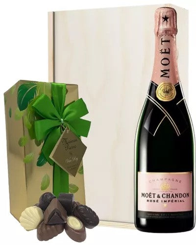 Moet&ChandonRoseChampagneandChocolateGiftSet