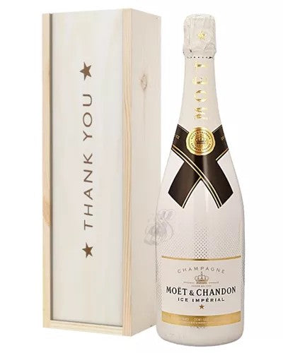 MoetIceImperialChampagneThankYouGiftInWoodenBox