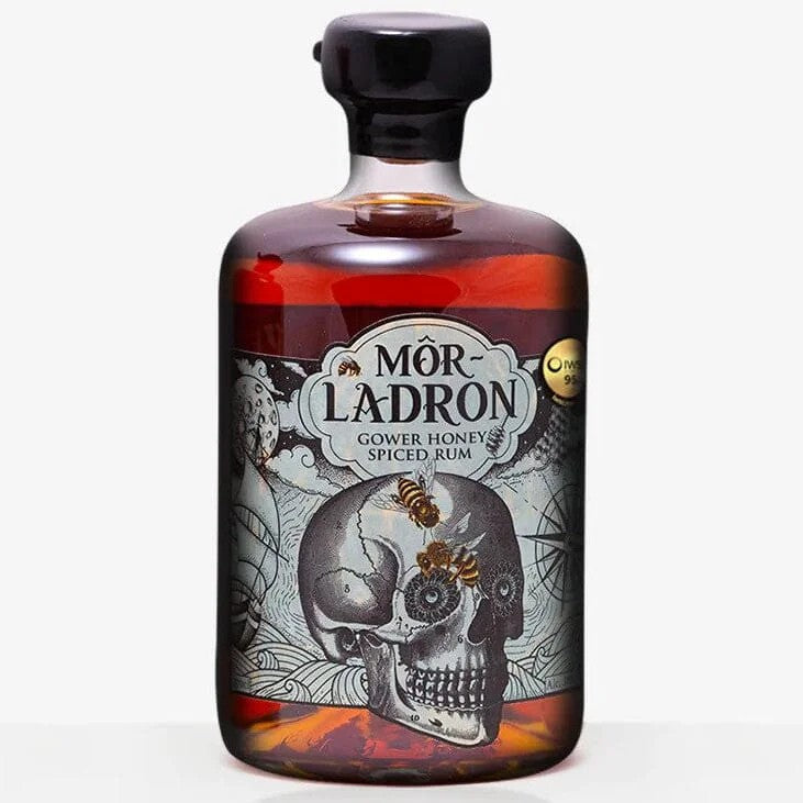 MorLadronGowerHoneySpicedRum70cl