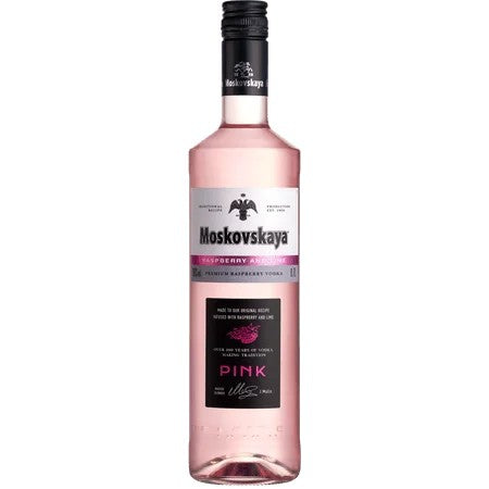 MoskovskayaPinkRaspberry&LimeVodka70cl(38%ABV)
