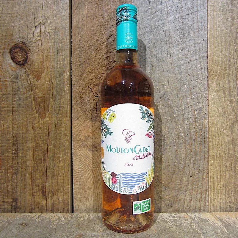 MoutonCadetBioRosexMathilde2023750ml
