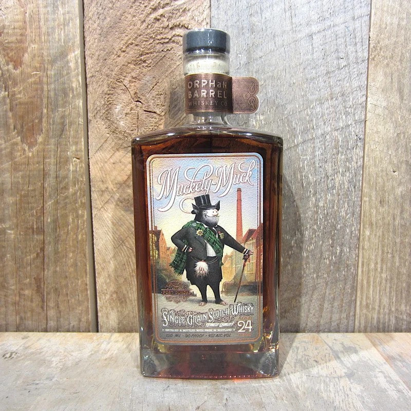 MucketyMuckOrphanBarrelSingleGrainScotch24yr750ml