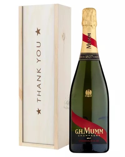 MummCordonRougeChampagneThankYouGiftInWoodenBox
