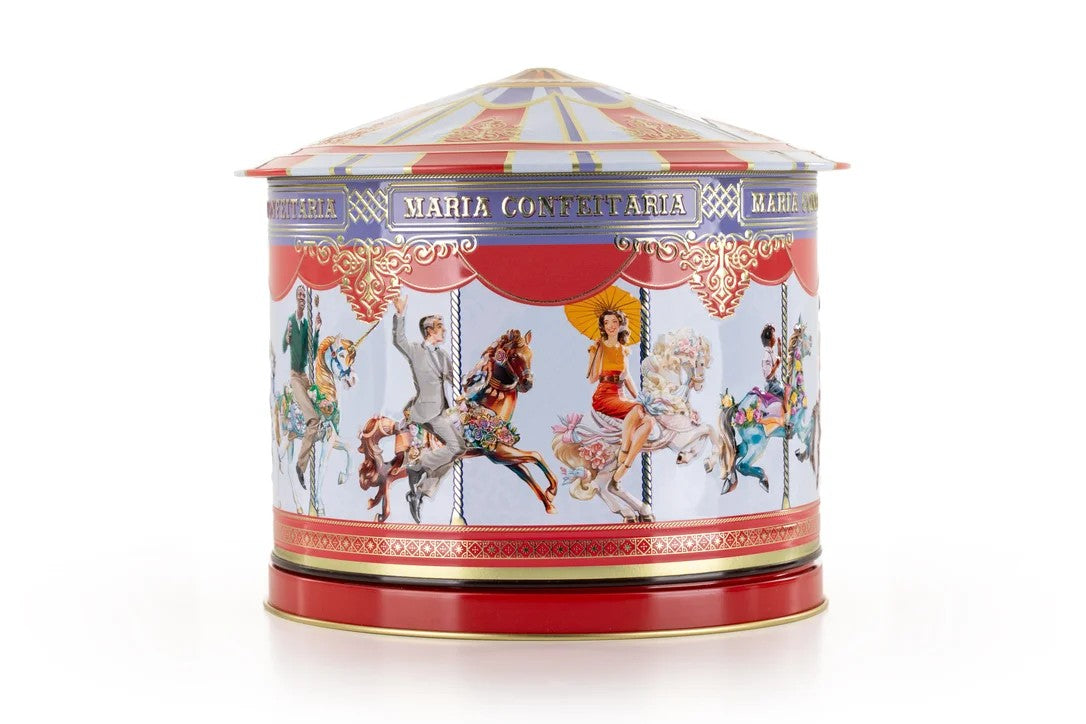 MusicalTinwith“Carousel”Cookies2025EditionMariaConfeitaria300g