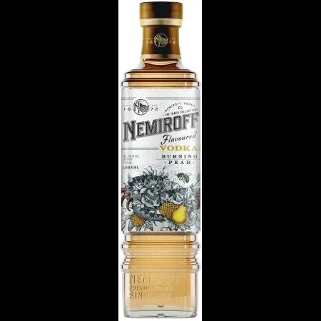 NemiroffBurningPearVodka–TheInkedCollection(70cl)40%