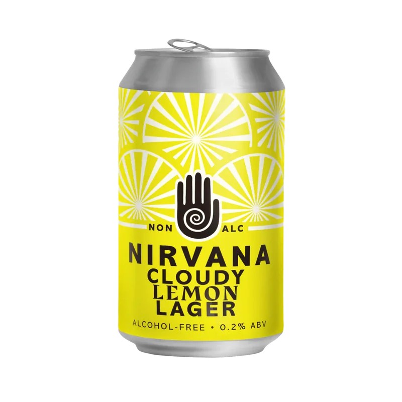 NirvanaCloudyLemonLager–AlcoholFreeLager