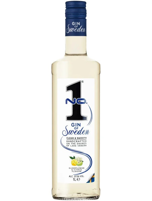 NO.1SwedishGin–Elderflower&CitrusFlavour100cl.37,5%