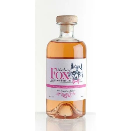 NorthernFoxTraditionalPinkGin50cl(40%ABV)
