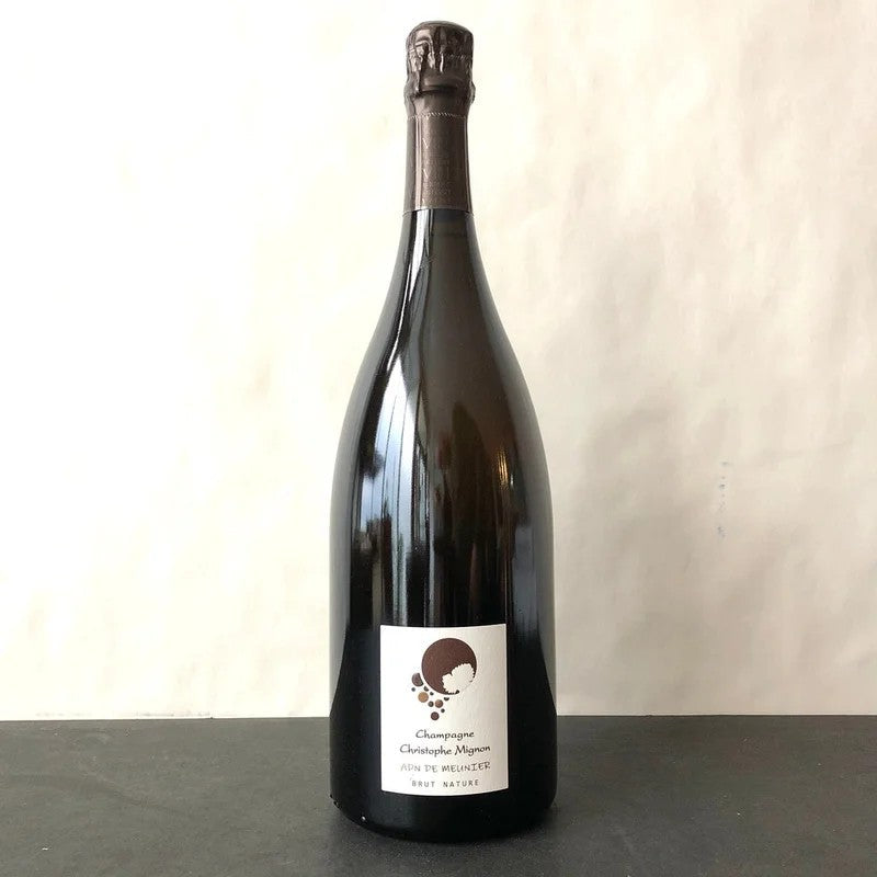 NVChristopheMignonADNdeMeunierBrutNature(2020/2021)1.5LMagnum,Champagne,France
