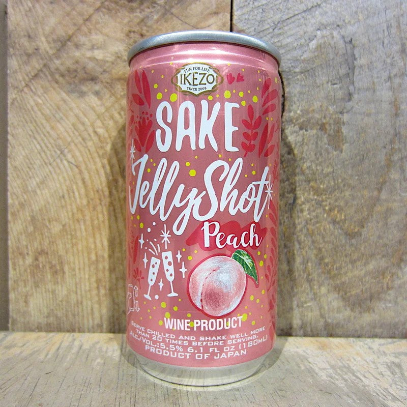 OkeziIkezoPeachJellySparklingSake180ml(Can)
