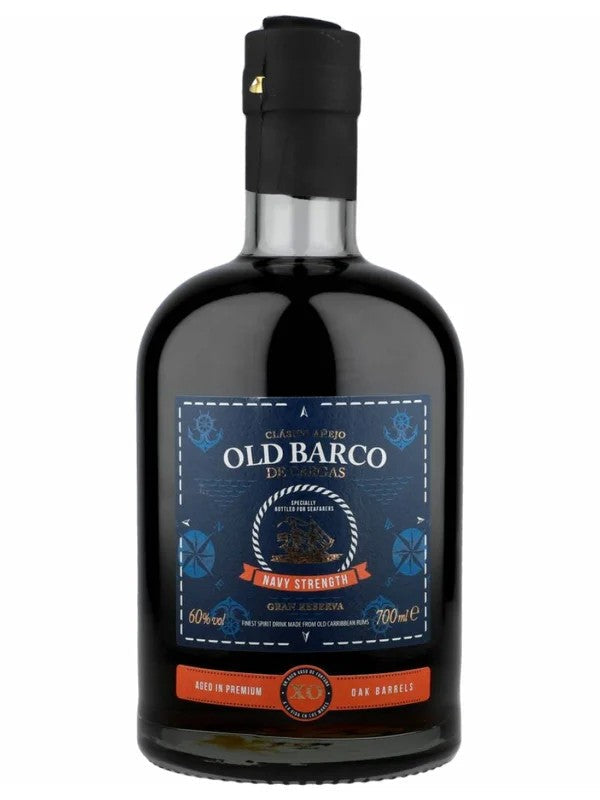 OldBarcodeCargasXOGranReservaNavyStrength”RonBarco”70cl.60%