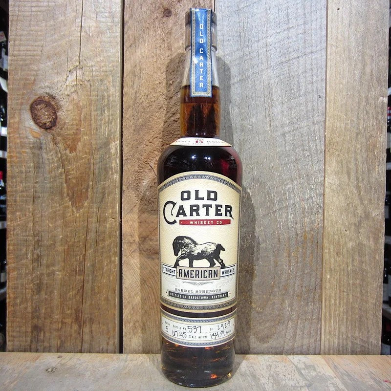 OldCarterStraightAmericanWhiskey13YearSmallBatch5750ml