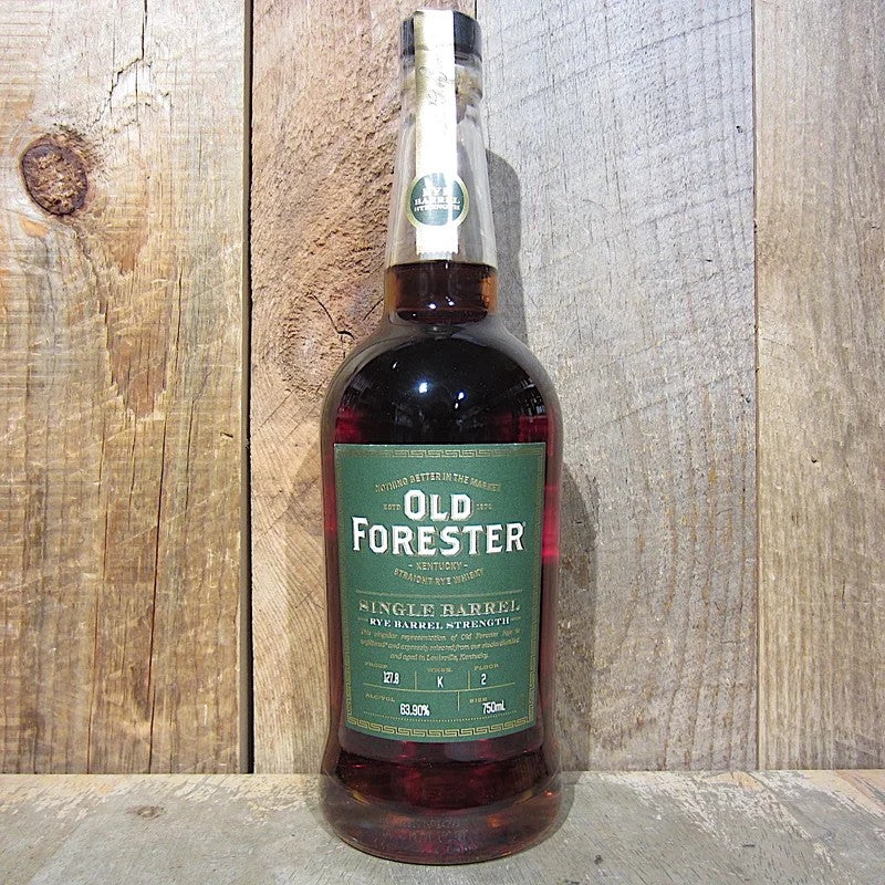 OldForesterSingleBarrelRye127.8Proof750ml