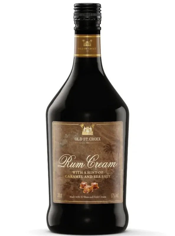 OldSt.CroixCaramelCreamLiqueurRum&SeaSalt70cl.17%