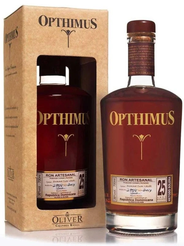 OpthimusRonArtesanal25Years70cl.38%