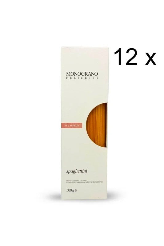 OrganicSpaghettini“IlCappelli”No.9103(12x500g)MonogranoFelicettiPasta