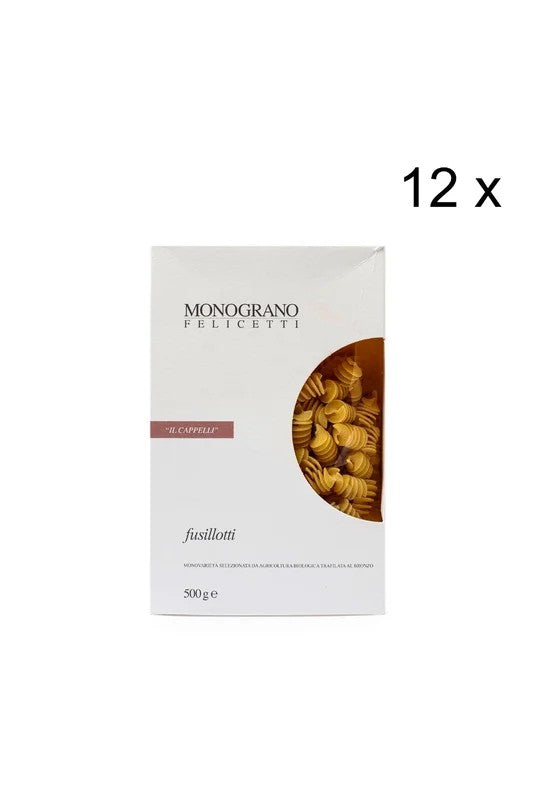 OrganicSpiralotti“IlCappelli”No.9158(12x500g)MonogranoFelicettiPasta