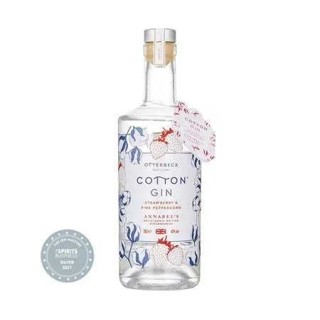 OtterbeckStrawberry&PinkPeppercornCottonGin(70cl)42%