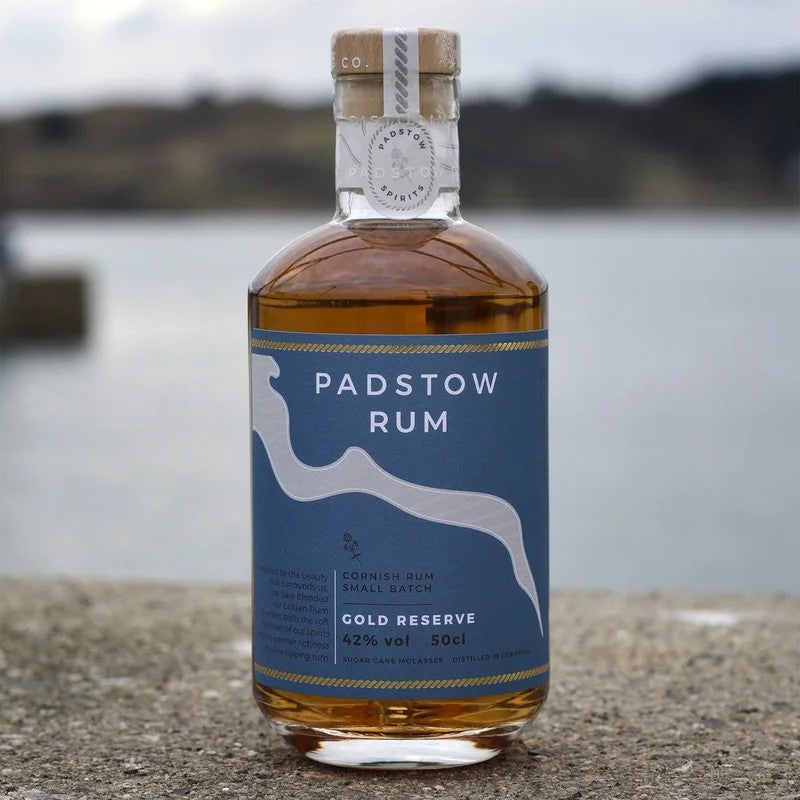 PadstowGoldenCornishRum50cl