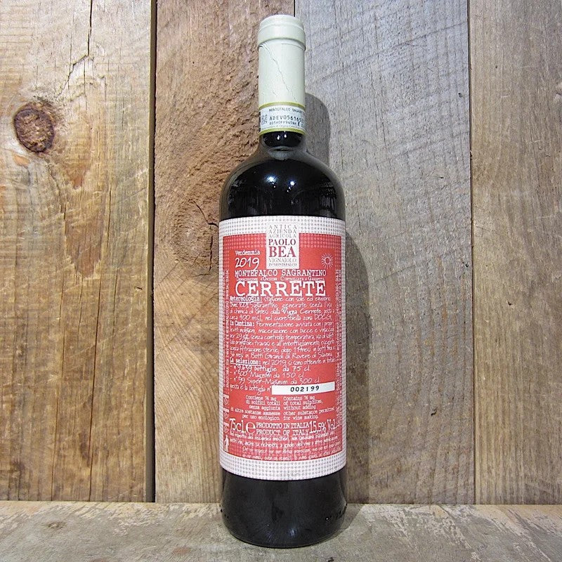 PaoloBeaSagrantinodiMontefalcoSeccoCerrete2019750ml