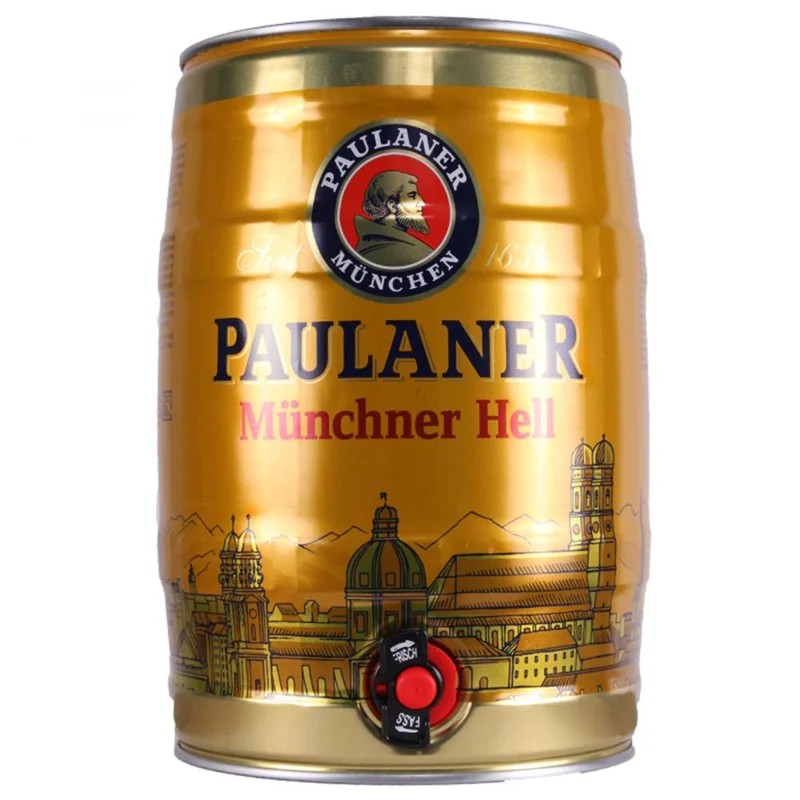 PaulanerMunichBeer5LitreMiniKeg