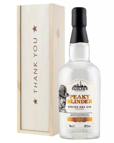 PeakyBlinderSpicedDryGinThankYouGiftInWoodenBox