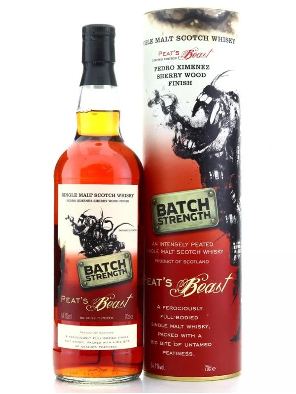 Peat’sBeastCaskStrengthPX70cl.54,1%