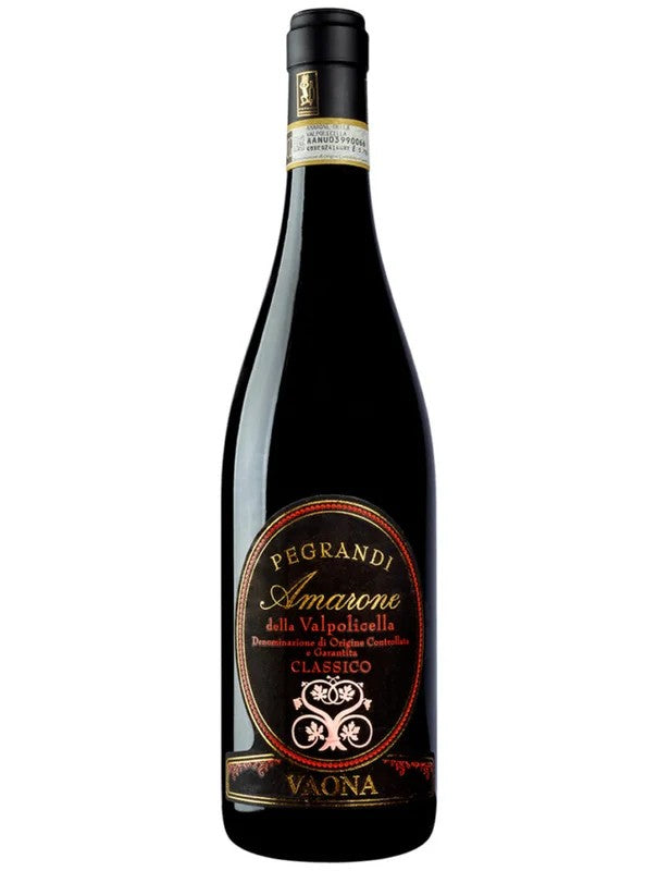 PegrandiValpolicellaAmaroneClassico–Vaona75cl.