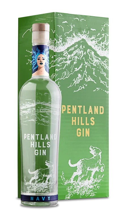 PentlandHillsNavyStrengthGin
