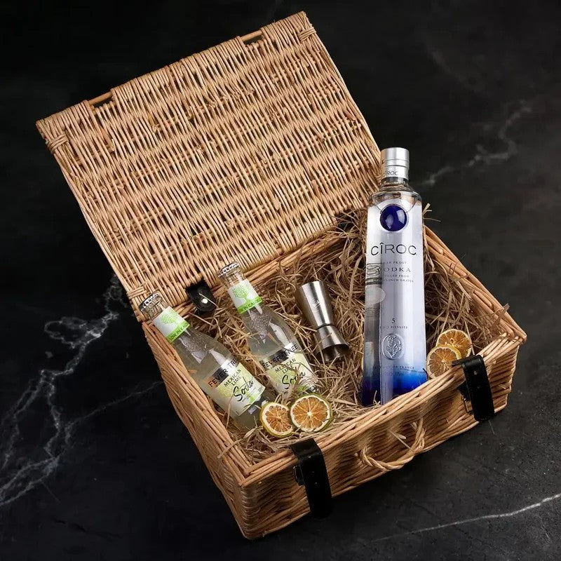 PersonalisedCirocVodkaGiftHamper