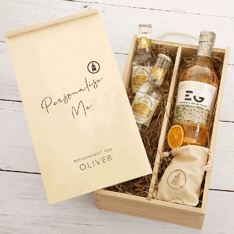 PersonalisedEdinburghGinLiqueurGiftSet