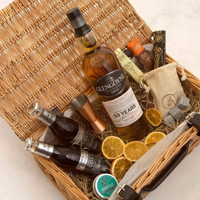 PersonalisedGlengoyne10YearOldWhiskyPremiumGiftHamper