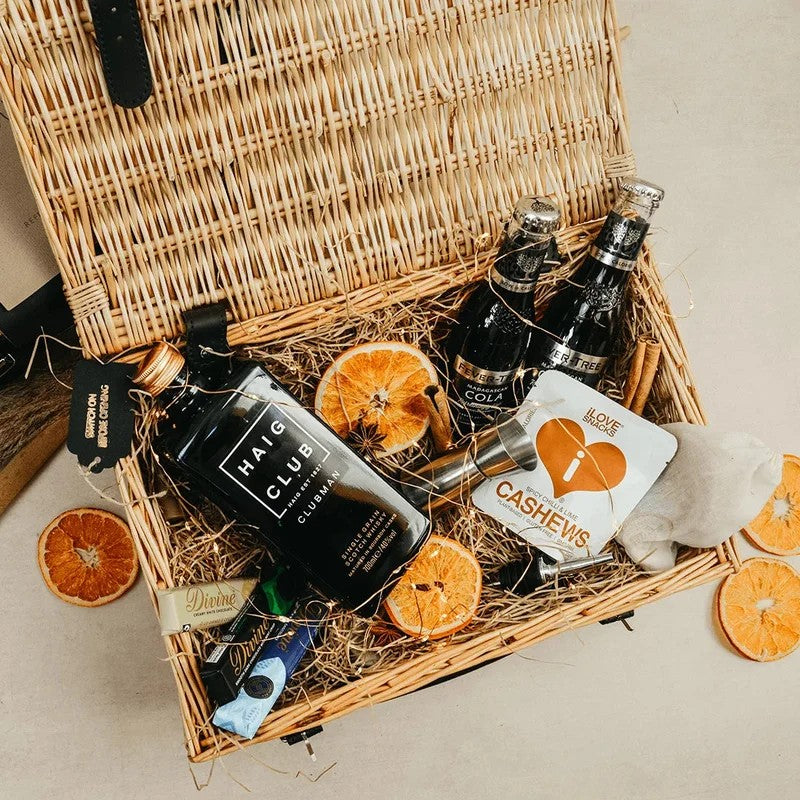 PersonalisedHaigClubWhiskeyPremiumGiftHamper