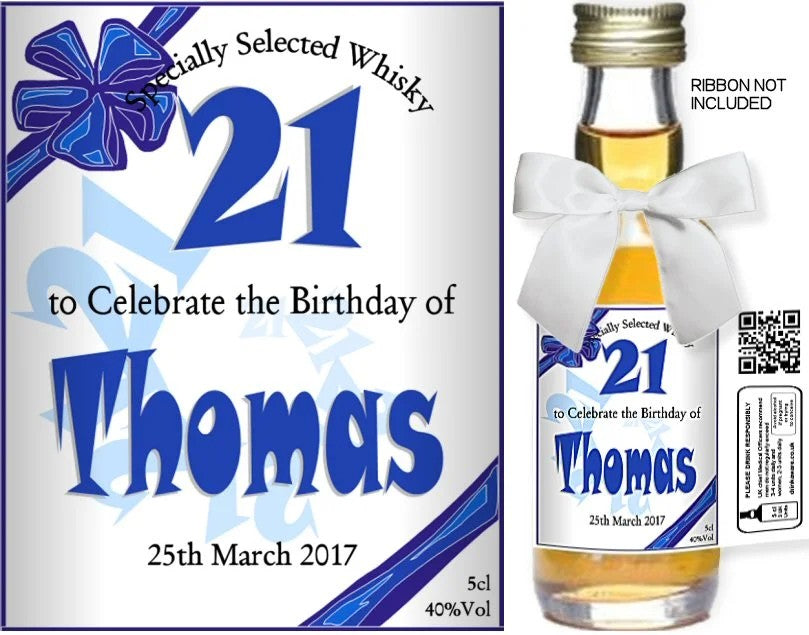 PersonalisedMiniatureSpiritBottles|BirthdayLabel02
