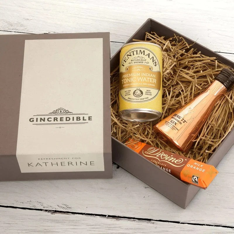 PersonalisedZing72GinMiniatureGiftSet