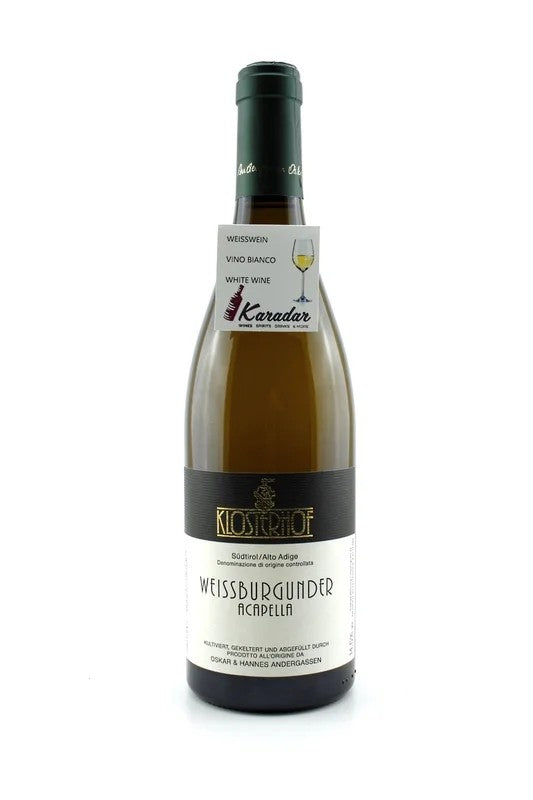 PinotBlancAcapella2023–13,5%vol.KlosterhofWinery