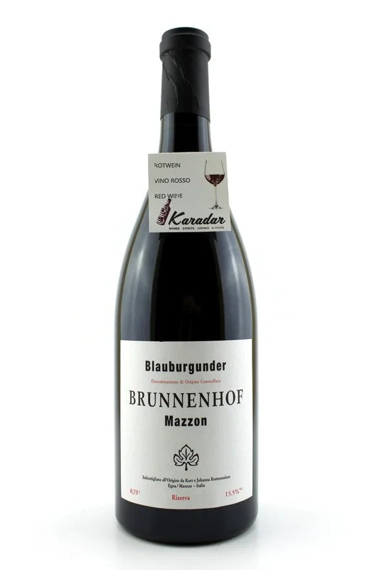 PinotNoirRiserva2021–14%vol.BrunnenhofWineryBIO