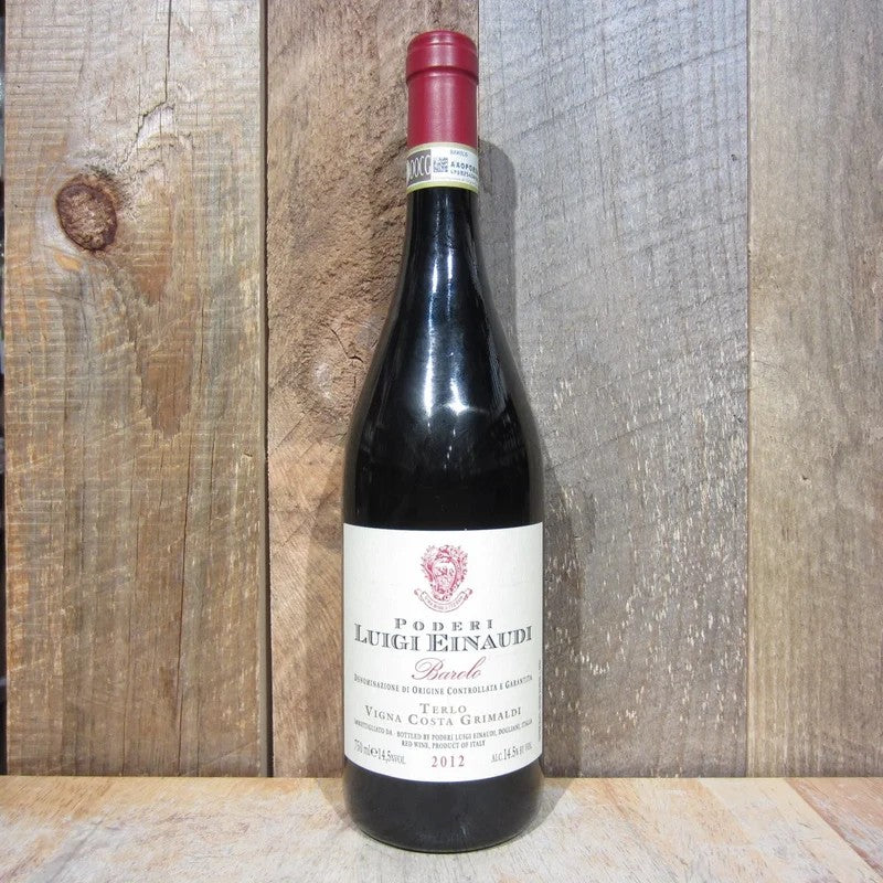 PoderiLuigiEinaudiTerloVignaCostaGrimaldiBarolo2012750ml