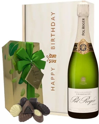 PolRogerChampagneandChocolatesBirthdayGiftBox