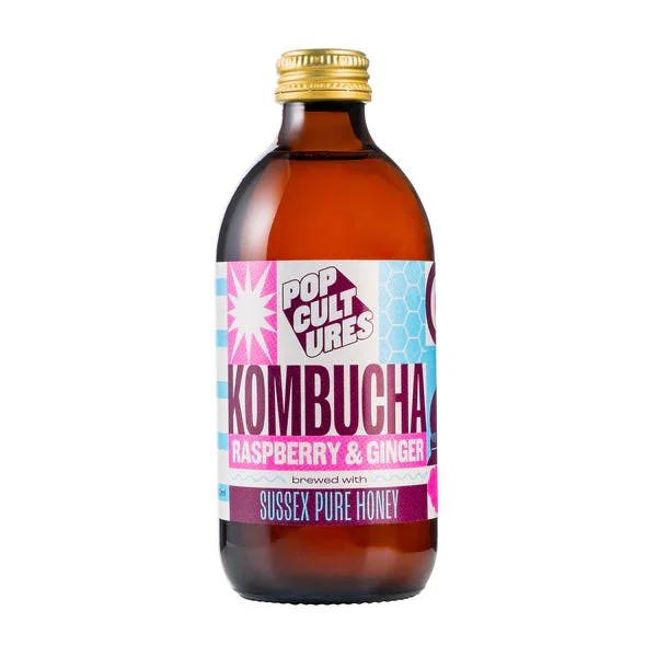PopCulturesRaspberry&GingerKombucha–LuxuryNonAlcoholicDrink