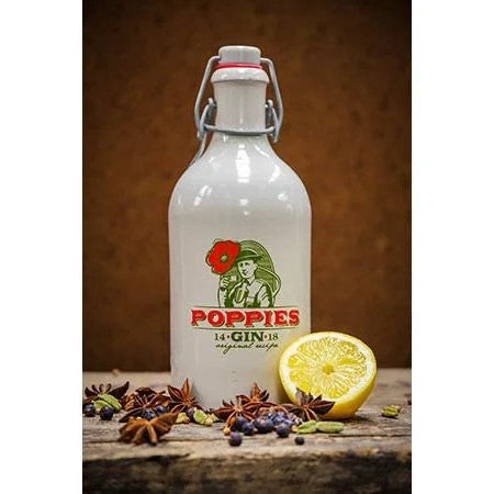PoppiesGin50cl(40%ABV)
