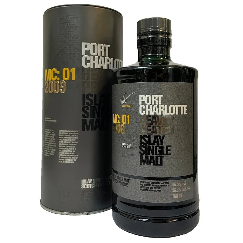 PortCharlotteMC:01HeavilyPeatedIslaySingleMaltWhisky
