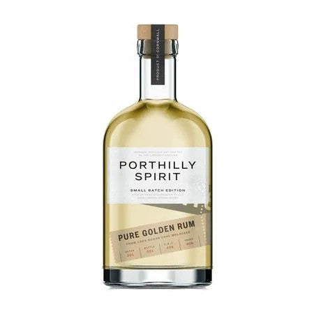 PorthillySpiritPureGoldenRum70cl(40%ABV)