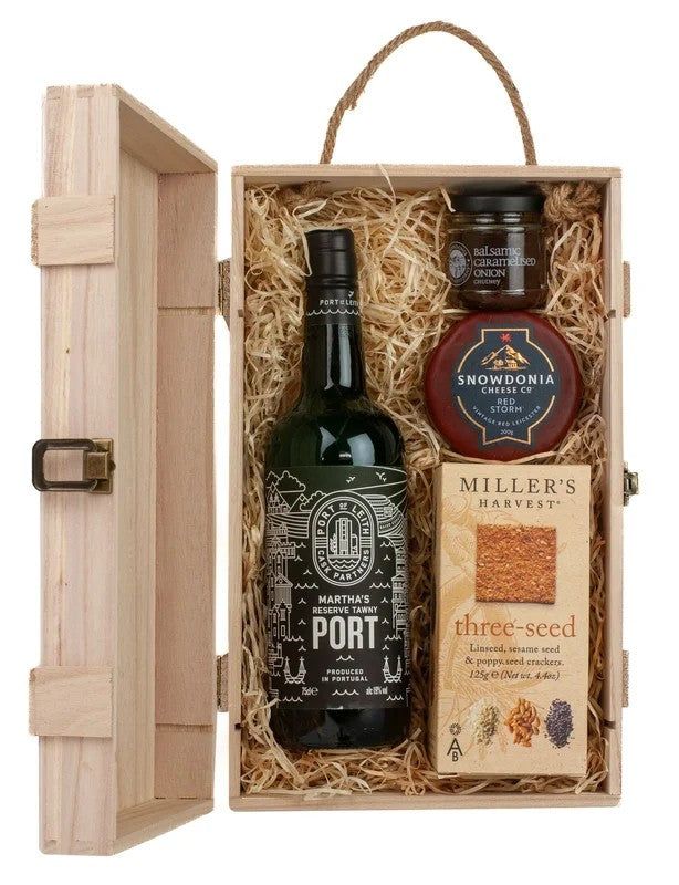 PortofLeithReserveTawnyPort&CheeseGiftBox
